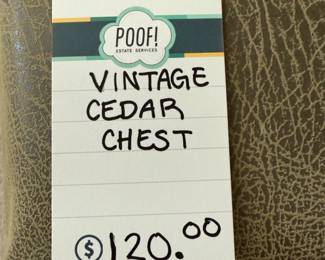 Vintage Cedar Chest