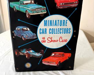 1966 Mattel Miniature Car Collectors Car show case