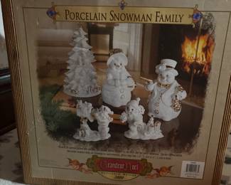 Porcelain Snow Family
