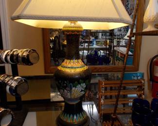 Cloisonné Lamp 