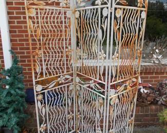 3 panel Metal Screen