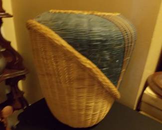 Cool wicker basket