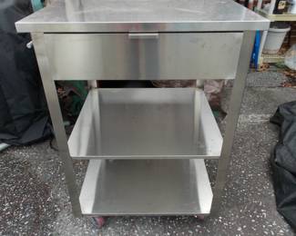 Stainless steel cart