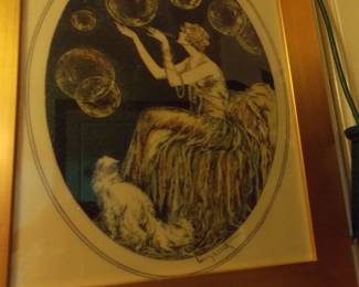 Lewis Icart "Bubbles" Framed artwork
