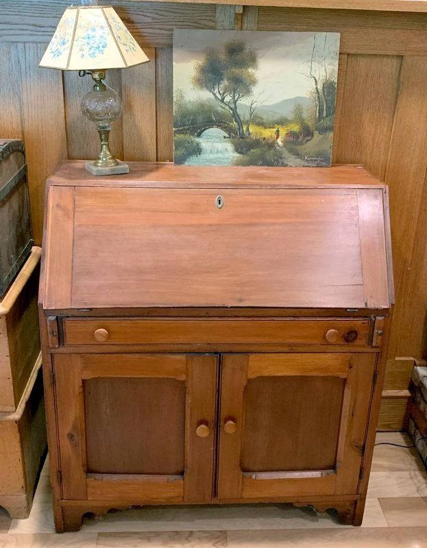 Early American Drop Front Desk