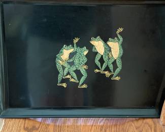 Vintage Frog Tray