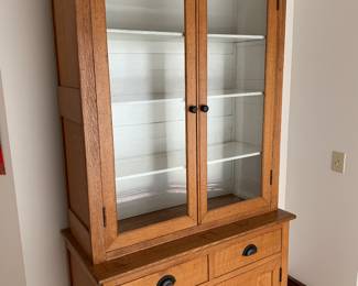 Antique Oak Cupboard