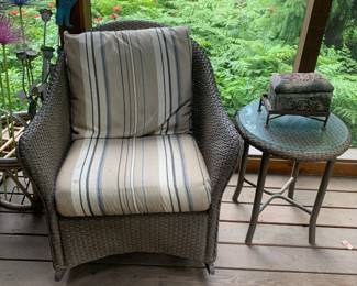 Wicker Rocker