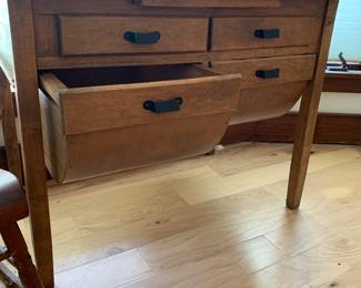 Antique Bakers Table