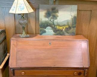 Early American Drop Front Desk