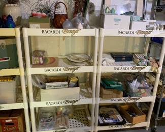 Collectibles, Bacardi Shelving