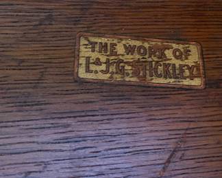 L &G.J Stickely Label