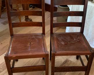 L &G.J Stickely Chairs