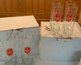 Beer Advertising Glasses