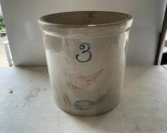 Red Wing 3 gallon crock