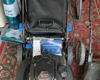 Recycle max 22 inch gas self-propelled lawnmower with 163 cc Briggs and Stratton engine only one year old purchased in April 29, 2024