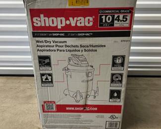 New Shop-Vac 4.5hp 10 Gal Wet Dry Shop Vacuum
