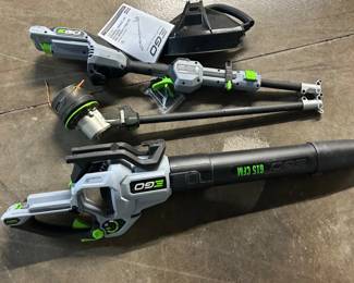 EGO 16” 56V String Trimmer and Leaf Blower Tools Only Lot lightly used