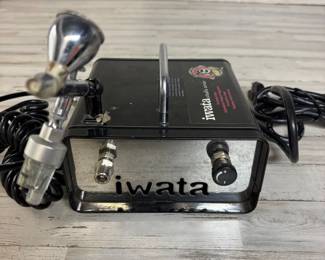 Iwata Professional Airbrush Compressor Compact Model Includes Accessories Hose and Airbrush Pen