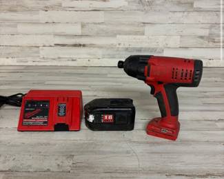 Milwaukee 18-Volt Cordless 1/4-Inch Hex Impact Driver With Battery and Universal Charger Included