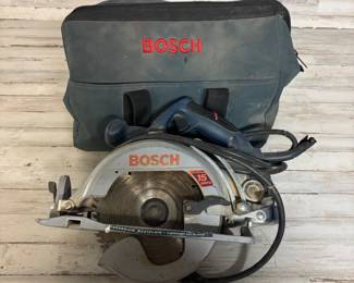 Bosch 15 Amp 7-1/4 in. Corded Circular Saw with 24-Tooth Carbide Blade and Carrying Bag