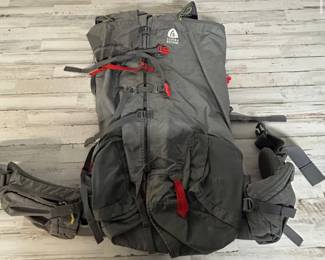 Sierra Designs Flex Capacitor 40-60L Backpack – Gray/Re