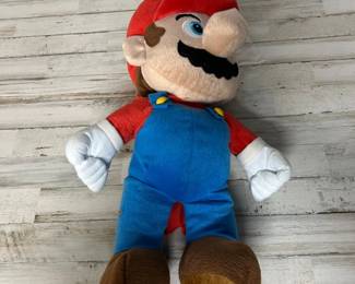 Nintendo Super Mario Brothers Collectible 18” Mario Backstrap Plush
