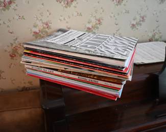 Piano music sheets