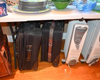 Portable heater, Luggage