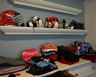 Hockey equipment and clothing, accessories