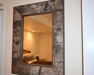 Wall hanging mirror
