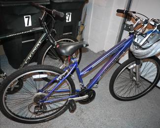 womens and men bicycle