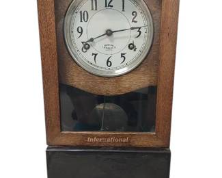 Antique International Time Recording Co. Time Clock