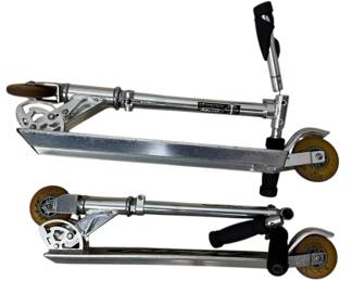 Two Huffy Micro Scooters