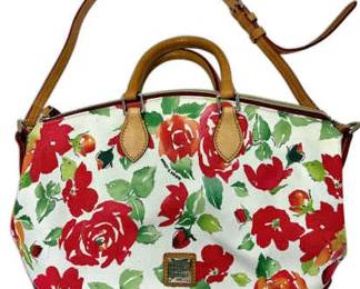 Dooney Bourke Floral Handbag AUTHENTIC