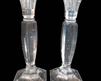 Waterford Odessa Crystal Candlesticks
