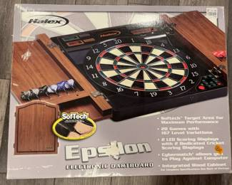Epsilon Electronic Dartboard By Halex