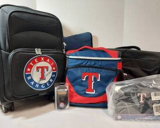 Texas Rangers Suitcase, Laptop Case, Travel Kit More