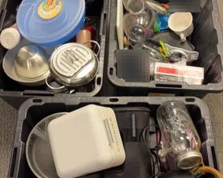 Mystery Lot of Kitchen Accessories Bins NOT Included