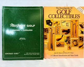 MacGregor Golf History Catalogs By Jim Kaplan And The Encyclopedia Of Golf Collectibles By Olman