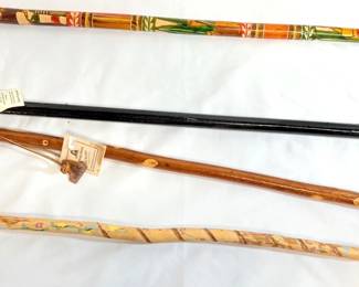 Four Walking Sticks