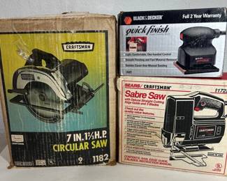 Craftsman Circular Saw Saber Saw