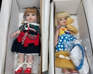 Mary Engelbreit Ann Estelle Dolls Siphie Scottie Girl Barefoot In The Sand
