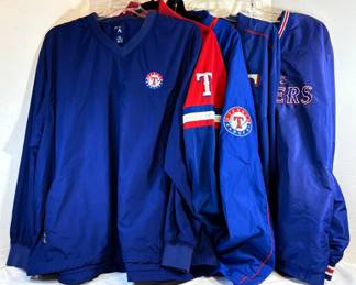 Texas Rangers Light Weight Jackets And Pullovers XXL