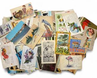 350 Vintage Postcards Holiday Travel