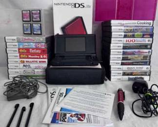 Nintendo DS Lite with 23 Games and more