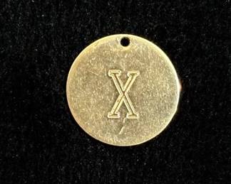 Sterling Silver X Prom 66 Charm 2g