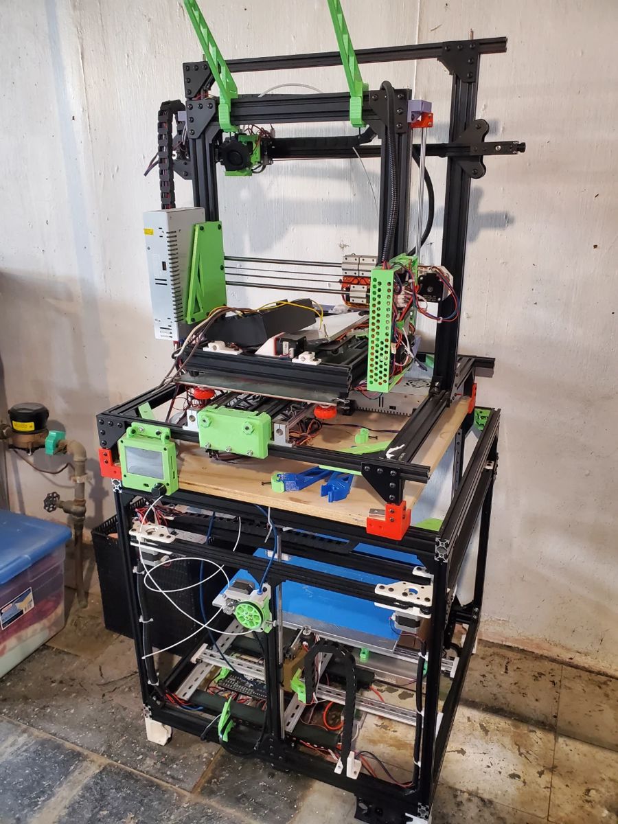 PRESALE All Custom Made 3d Printers 3 types and a ton of components all one money.