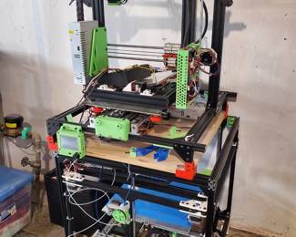 PRESALE All Custom Made 3d Printers 3 types and a ton of components all one money.