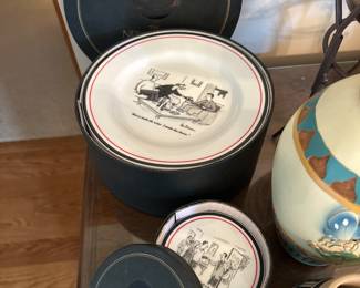 The New Yorker coaster and cheese plate sets